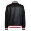 Black And Leather Jacket
