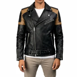 Cafe Racer Leather Jacket