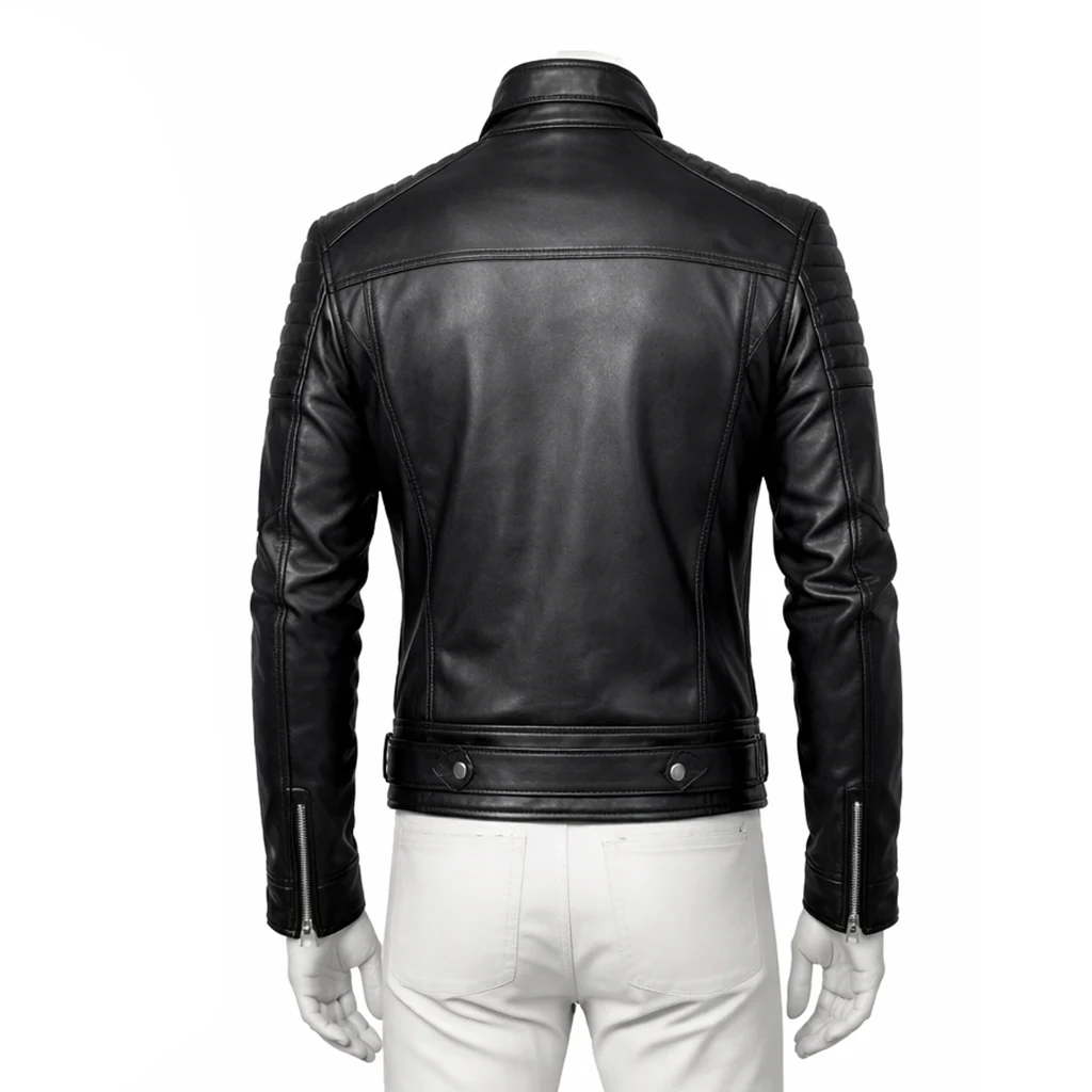 Classy Black Leather Jacket
