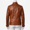 Men Distressed Brown Leather Jacket 1 Men Distressed Brown Leather Jacket 1