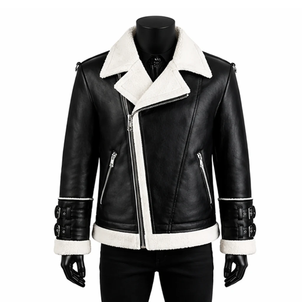 Motorcycle Shearling Jacket