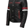 Racer Black Leather Jacket