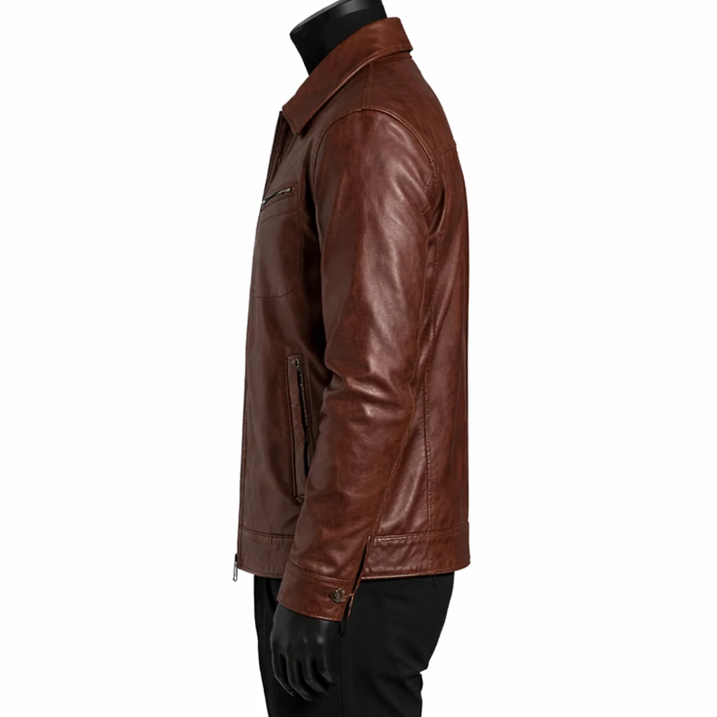 Shirt Leather Jacket