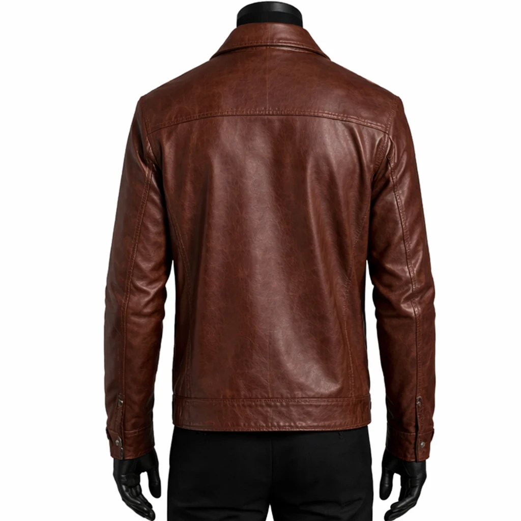 Shirt Style Brown Jacket