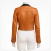 Women Asymmetrical Brown Leather Jacket 1 Women Asymmetrical Brown Leather Jacket 1